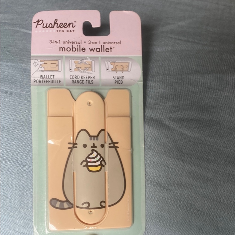 Pusheen Mobile Wallet - Cream